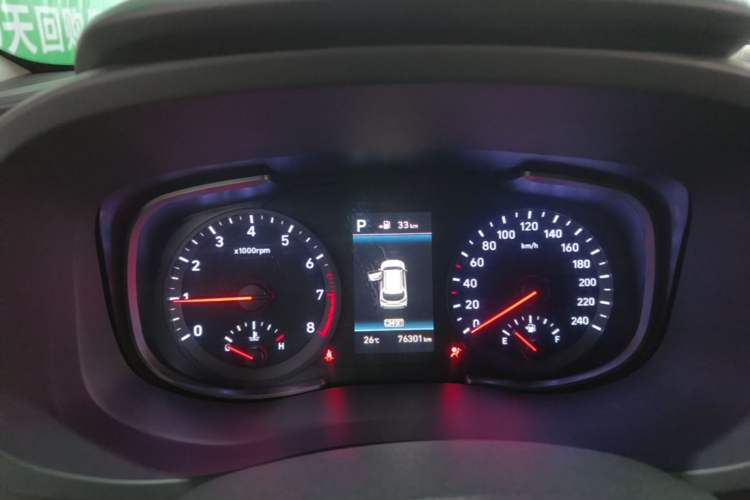 Used Hyundai ix35 2019 2.0L Automatic 2WD Zhiyong·Changxiang Edition China VI Standard Instrument Cluster