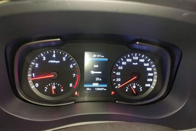 Used Hyundai ix35 2019 2.0L Automatic 2WD Zhiyong·Changxiang Edition China V Standard Instrument Cluster