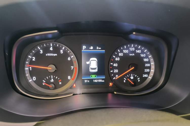 Used Hyundai ix35 2019 2.0L Automatic 2WD Zhiyong·Changxiang Edition China V Standard Instrument Cluster