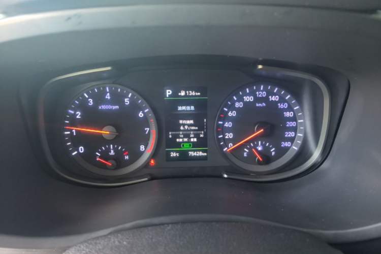 Used Hyundai ix35 2019 2.0L Automatic 2WD Zhiyong·Changxiang Edition China V Standard Instrument Cluster