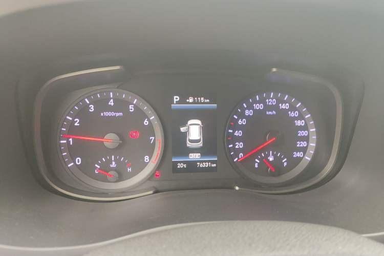 Used Hyundai ix35 2019 2.0L Automatic 2WD Zhiyong·Changxiang Edition China VI Standard Instrument Cluster