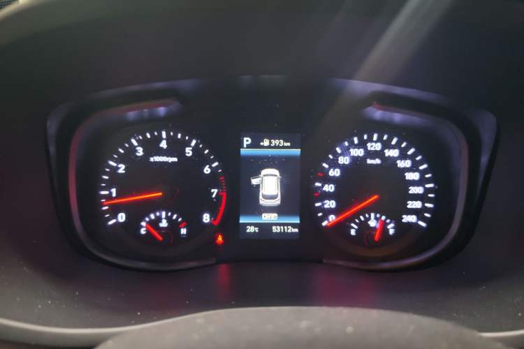 Used Hyundai ix35 2019 1.4T DCT Two-Wheel Drive Smart & Enjoyable Version China VI Standard Instrument Cluster