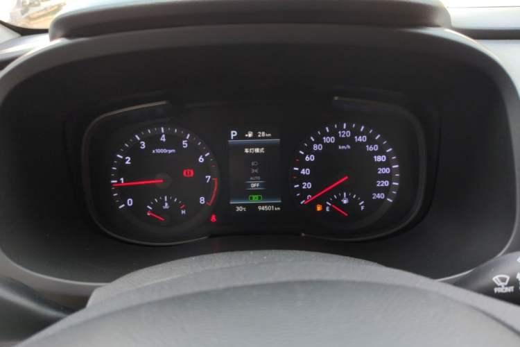Used Hyundai ix35 2019 2.0L Automatic 2WD Zhiyong·Changxiang Edition China VI Standard Instrument Cluster