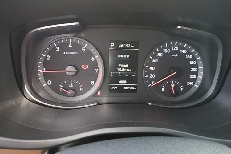Used Hyundai ix35 2019 2.0L Automatic 2WD Zhiyong·Changxiang Edition China VI Standard Instrument Cluster