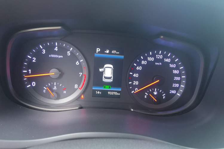 Used Hyundai ix35 2019 1.4T DCT Two-Wheel Drive Smart & Enjoyment Version China V Standard Instrument Cluster