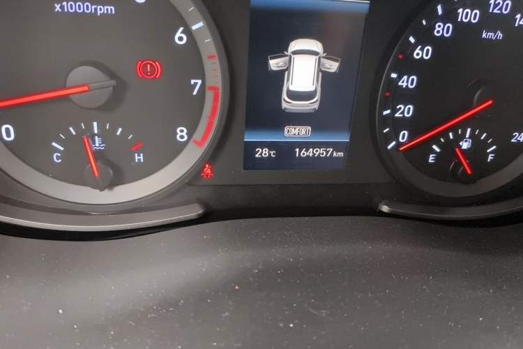 Used Hyundai ix35 2019 2.0L Automatic 2WD Zhiyong·Changxiang Edition China VI Standard Odometer Close Up