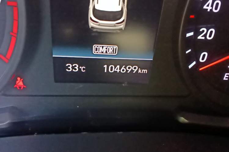 Used Hyundai ix35 2019 2.0L Automatic 2WD Zhiyong·Changxiang Edition China VI Standard Odometer Close Up