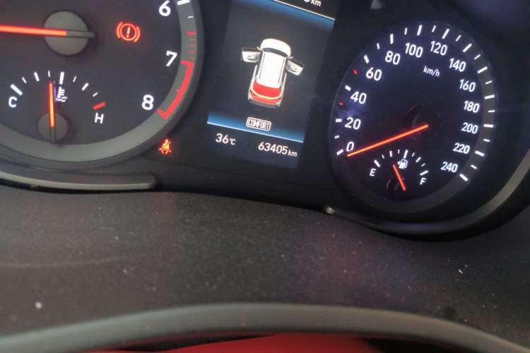 Used Hyundai ix35 2019 2.0L Automatic 2WD Zhiyong·Changxiang Edition China VI Standard Odometer Close Up