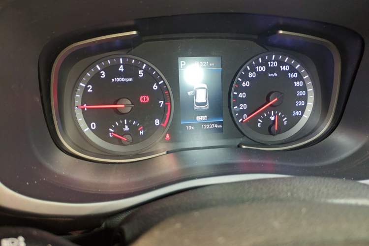 Used Hyundai ix35 2019 2.0L Automatic 2WD Zhiyong·Changxiang Edition China VI Standard Odometer Close Up