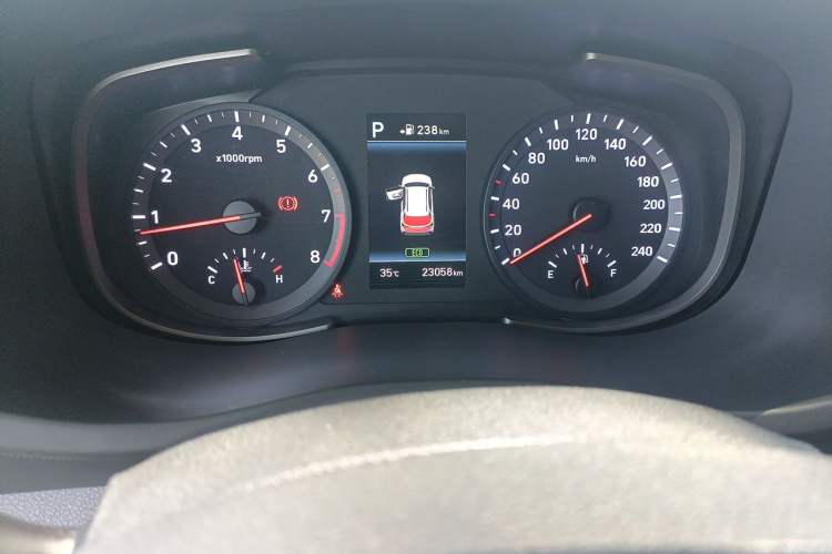 Used Hyundai ix35 2019 2.0L Automatic 2WD Zhiyong·Changxiang Edition China V Standard Odometer Close Up