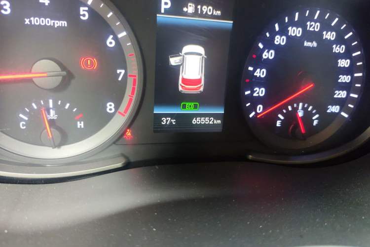 Used Hyundai ix35 2019 2.0L Automatic 2WD Zhiyong·Changxiang Edition China VI Standard Odometer Close Up