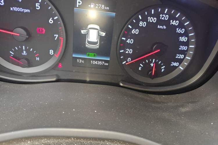 Used Hyundai ix35 2019 2.0L Automatic 2WD Zhiyong·Changxiang Edition China VI Standard Odometer Close Up