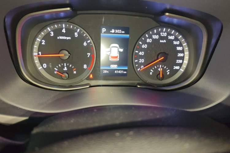 Used Hyundai ix35 2019 2.0L Automatic 2WD Zhiyong·Changxiang Edition China VI Standard Odometer Close Up