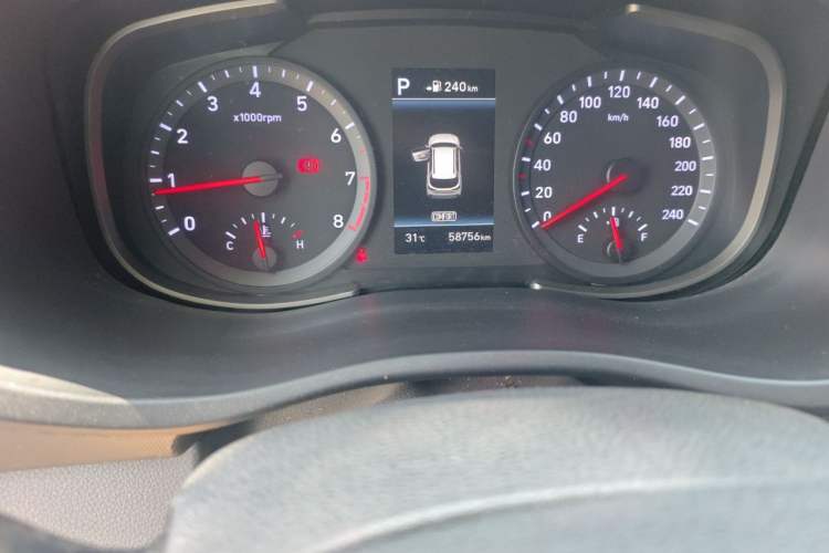 Used Hyundai ix35 2019 2.0L Automatic 2WD Zhiyong·Changxiang Edition China VI Standard Odometer Close Up