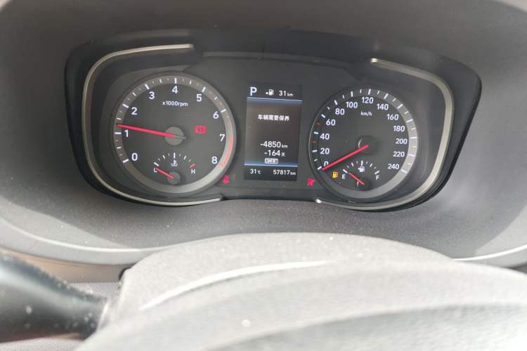 Used Hyundai ix35 2019 2.0L Automatic 2WD Zhiyong·Changxiang Edition China VI Standard Odometer Close Up