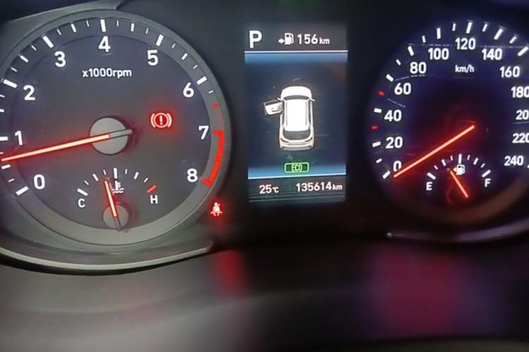 Used Hyundai ix35 2019 2.0L Automatic 2WD Zhiyong·Changxiang Edition China VI Standard Odometer Close Up