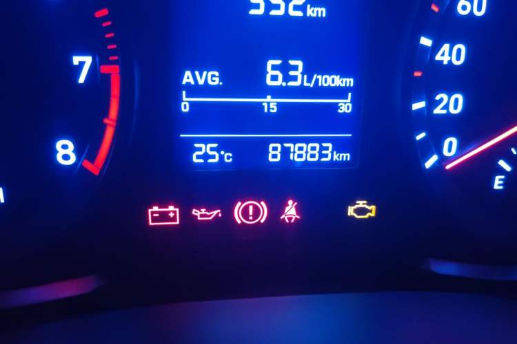 Used Hyundai ix35 2019 2.0L Manual 2WD Zhiyong·Changzhi Edition China V Standard Odometer Close Up