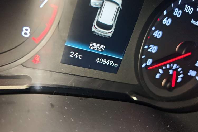 Used Hyundai ix35 2019 2.0L Automatic 2WD Zhiyong·Changxiang Edition China VI Standard Odometer Close Up