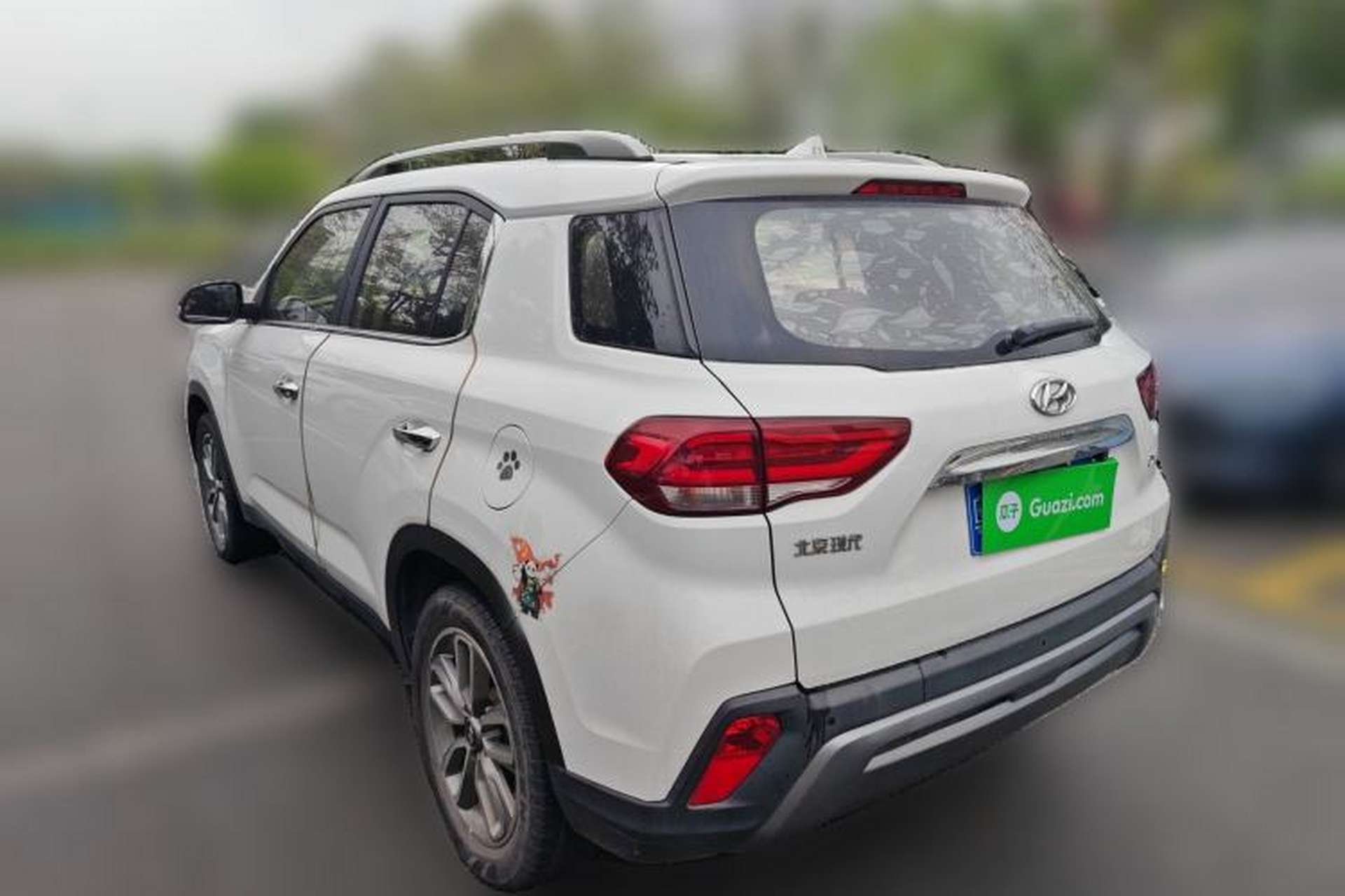 Used Hyundai ix35 2019 2.0L Automatic 2WD Zhiyong·Changxiang Edition China V Standard Rear Left 45 Deg
