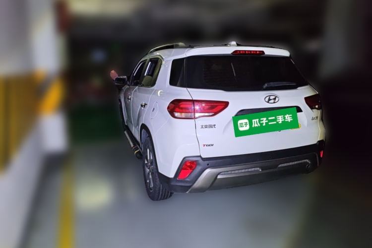 Used Hyundai ix35 2019 1.4T DCT Two-Wheel Drive Smart & Enjoyment Version China V Standard Rear Left 45 Deg