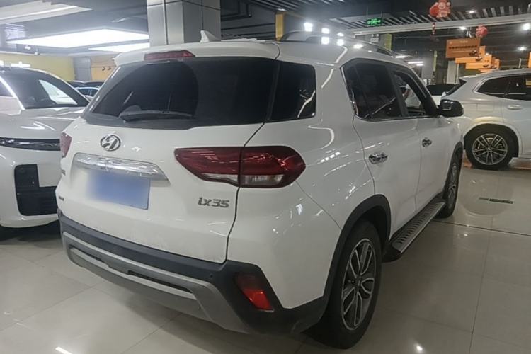 Used Hyundai ix35 2019 1.4T DCT Two-Wheel Drive Smart & Enjoyment Version China V Standard Rear Right 45 Deg