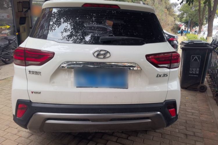 Used Hyundai ix35 2019 1.4T DCT Two-Wheel Drive Smart & Enjoyment Version China V Standard Rear