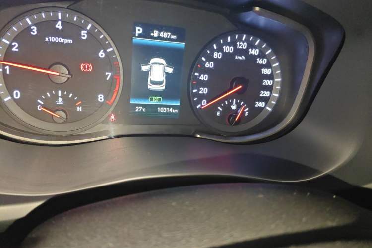 Used Hyundai ix35 2020 2.0L Automatic 2WD Zhiyong·Changxiang Edition Odometer Close Up