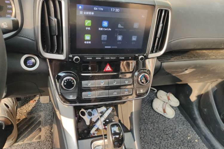 Used Hyundai ix35 2020 2.0L Automatic 2WD Zhiyong·Changxiang Edition Audio And AC Panel