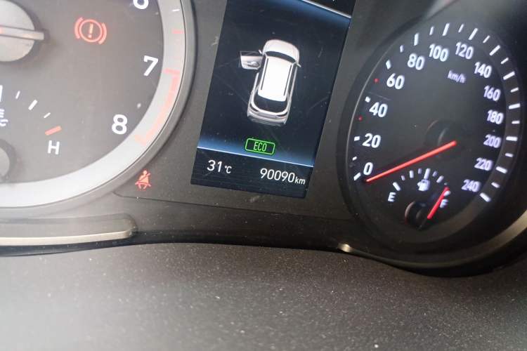 Used Hyundai ix35 2020 2.0L Automatic 2WD Zhiyong·Changxiang Edition Odometer Close Up