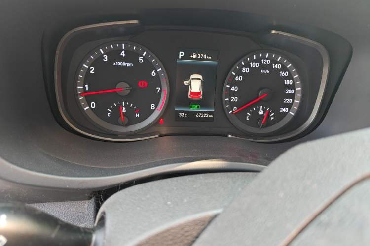 Used Hyundai ix35 2020 2.0L Automatic 2WD Zhiyong·Changxiang Edition Odometer Close Up