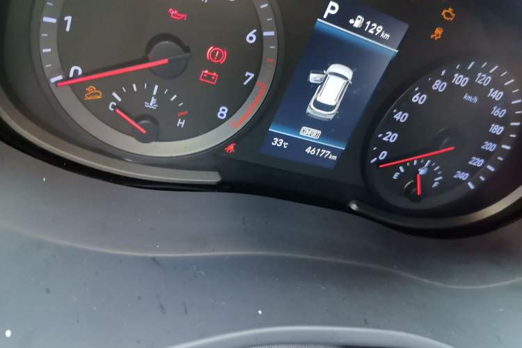 Used Hyundai ix35 2020 2.0L Automatic 2WD Zhiyong·Changxiang Edition Odometer Close Up