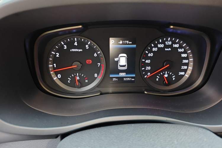 Used Hyundai ix35 2020 2.0L Automatic 2WD Zhiyong·Changxiang Edition Odometer Close Up