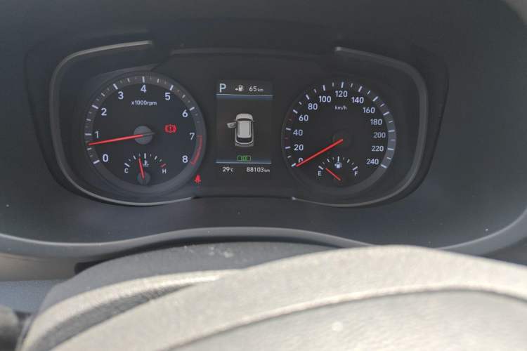 Used Hyundai ix35 2020 2.0L Automatic 2WD Zhiyong·Changxiang Edition Odometer Close Up