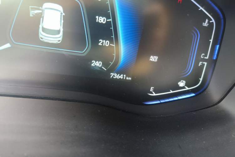 Used Hyundai ix35 2020 1.4T DCT Two-Wheel Drive Zhiyong·Changlian Edition Odometer Close Up