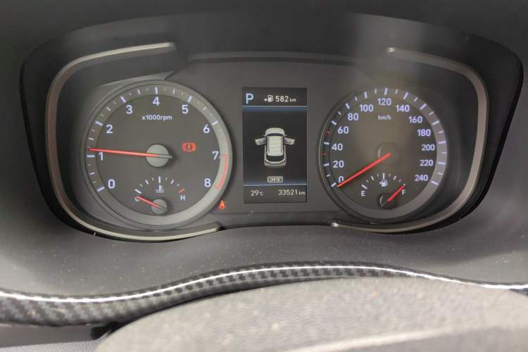 Used Hyundai ix35 2020 2.0L Automatic 2WD Zhiyong·Changxiang Edition Odometer Close Up