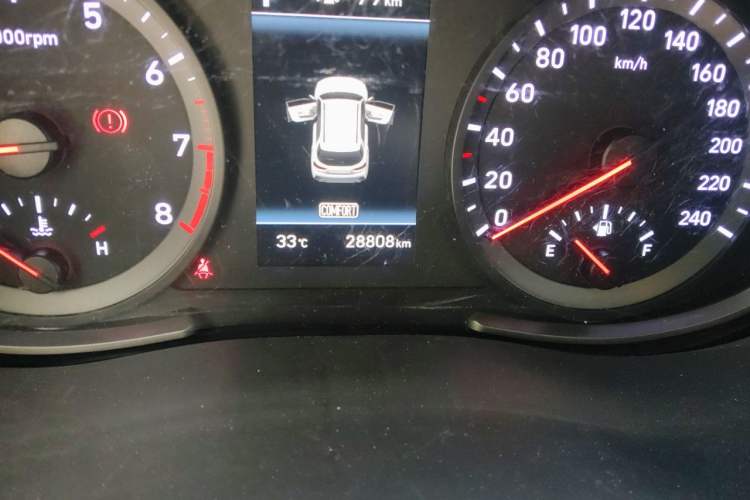 Used Hyundai ix35 2020 2.0L Automatic 2WD Zhiyong·Changxiang Edition Odometer Close Up