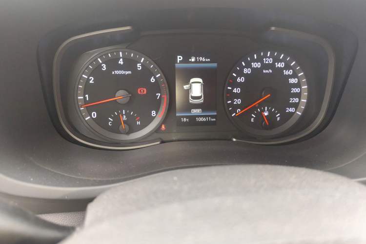 Used Hyundai ix35 2020 2.0L Automatic 2WD Zhiyong·Changxiang Edition Odometer Close Up