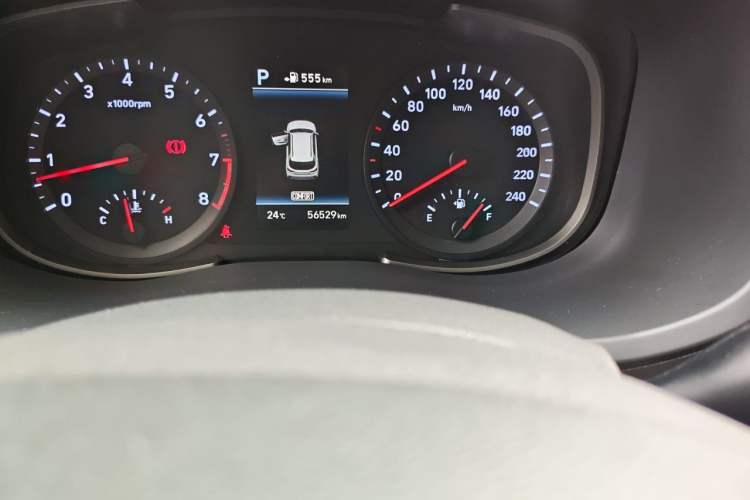 Used Hyundai ix35 2020 2.0L Automatic 2WD Zhiyong·Changxiang Edition Odometer Close Up