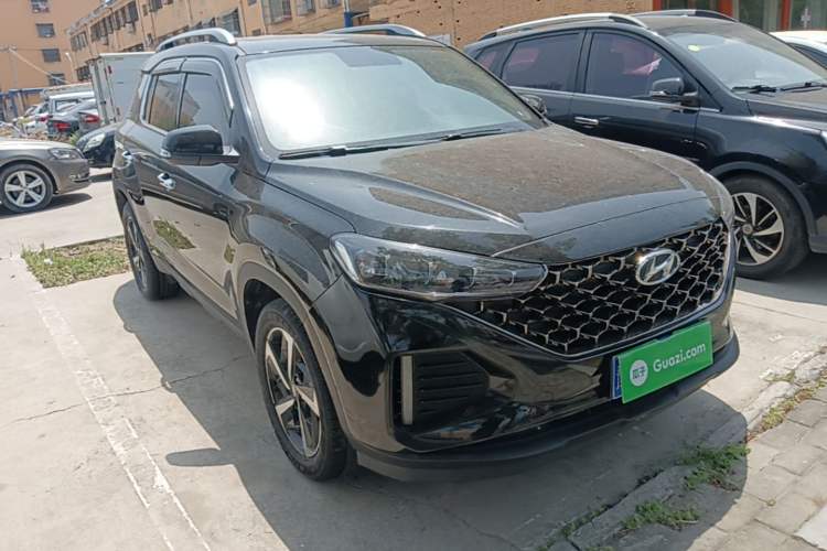 Used Hyundai ix35 2021 240TGDi DCT Two-Wheel-Drive GLS Leading Edition Front Right 45 Deg