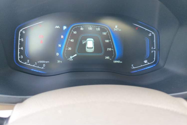 Used Hyundai ix35 2021 240TGDi DCT Two-Wheel Drive TOP Flagship Edition Odometer Close Up