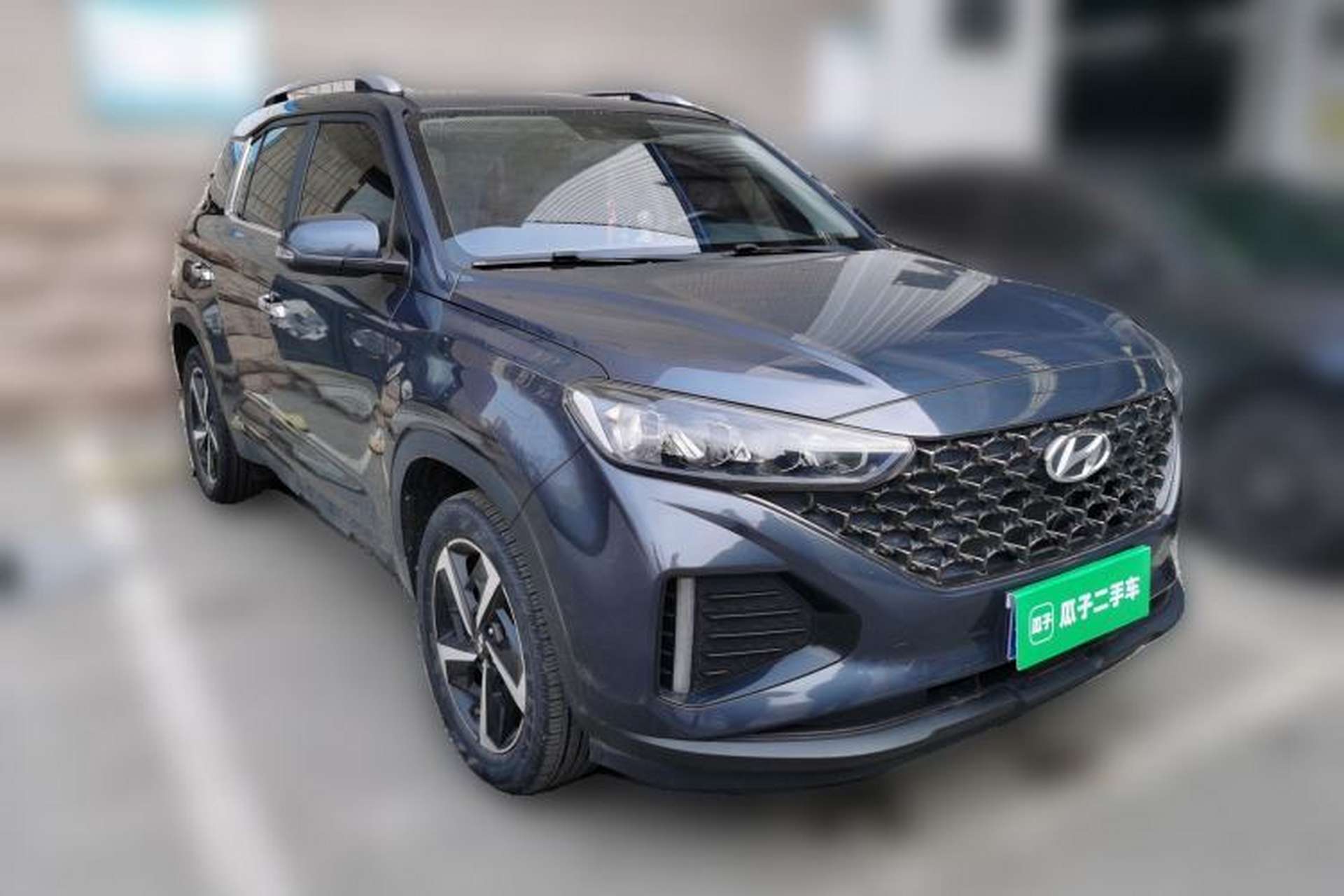 Used Hyundai ix35 2021 240TGDi DCT Two-Wheel-Drive GLS Leading Edition Front Right 45 Deg