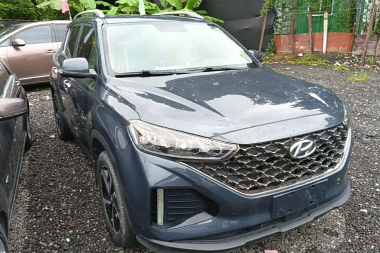 Used Hyundai ix35 2021 240TGDi DCT Two-Wheel-Drive GLS Leading Edition Front Right 45 Deg