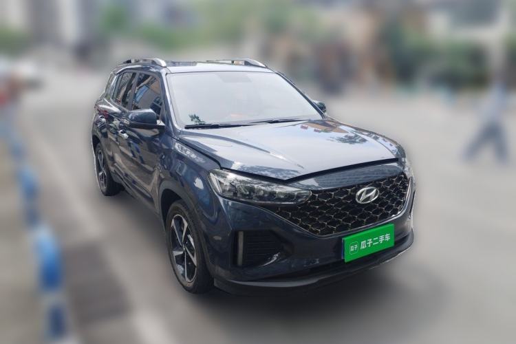 Used Hyundai ix35 2021 240TGDi DCT Two-Wheel-Drive GLS Leading Edition Front Right 45 Deg