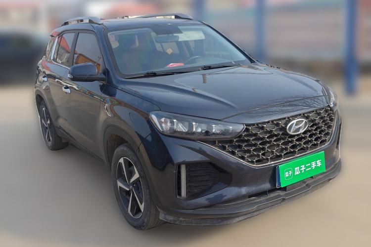 Used Hyundai ix35 2021 240TGDi DCT Two-Wheel-Drive GLS Leading Edition Front Right 45 Deg