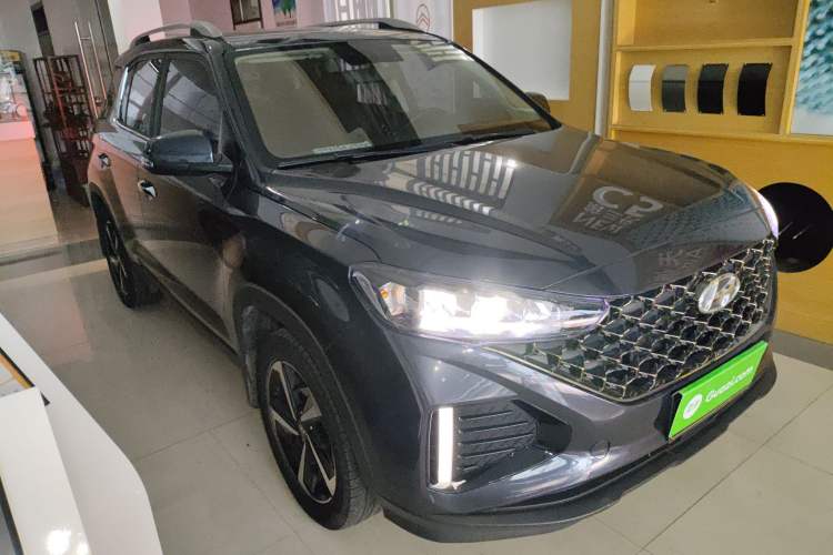 Used Hyundai ix35 2021 240TGDi DCT Two-Wheel-Drive GLS Leading Edition Front Right 45 Deg
