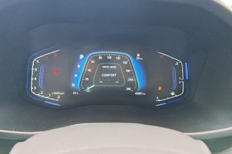 Used Hyundai ix35 2021 240TGDi DCT Two-Wheel-Drive GLS Leading Edition Odometer Close Up