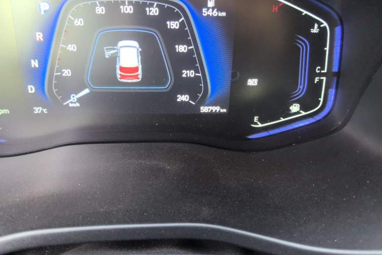 Used Hyundai ix35 2021 240TGDi DCT Two-Wheel-Drive GLS Leading Edition Odometer Close Up