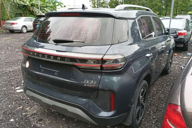 Used Hyundai ix35 2021 240TGDi DCT Two-Wheel-Drive GLS Leading Edition Rear Right 45 Deg