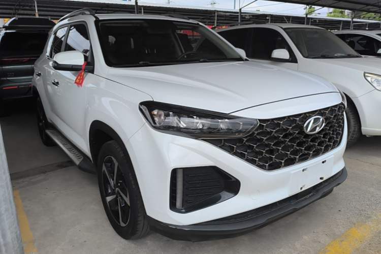 Used Hyundai ix35 2021 240TGDi DCT Two-Wheel-Drive GLS Leading Edition Front Right 45 Deg