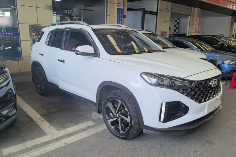 Used Hyundai ix35 2021 240TGDi DCT Two-Wheel-Drive GLS Leading Edition Front Right 45 Deg